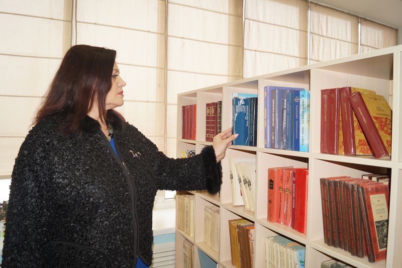 Марина Порошенко відкрила першу шкільну Медіатеку 