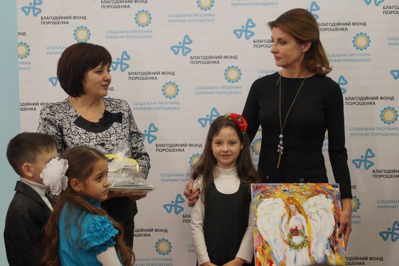 Марина Порошенко відкрила першу шкільну Медіатеку 