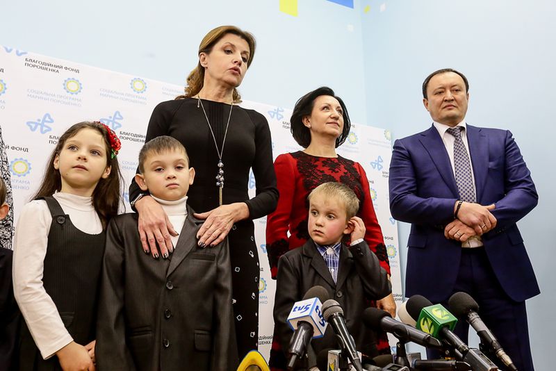 Марина Порошенко відкрила першу шкільну Медіатеку 