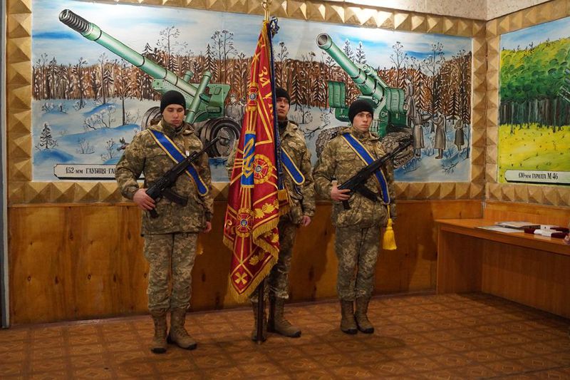 55-а артилерійська бригада імені генерал-полковника Василя Петрова відзначає 74-у річницю