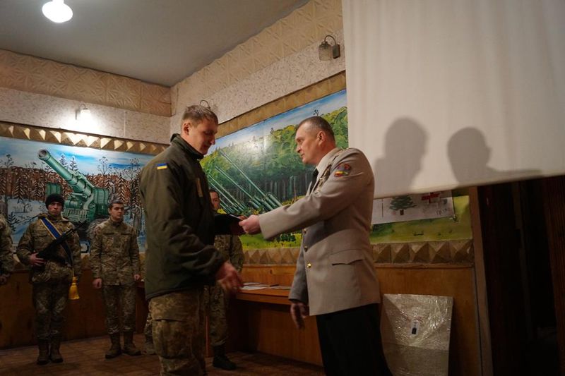 55-а артилерійська бригада імені генерал-полковника Василя Петрова відзначає 74-у річницю