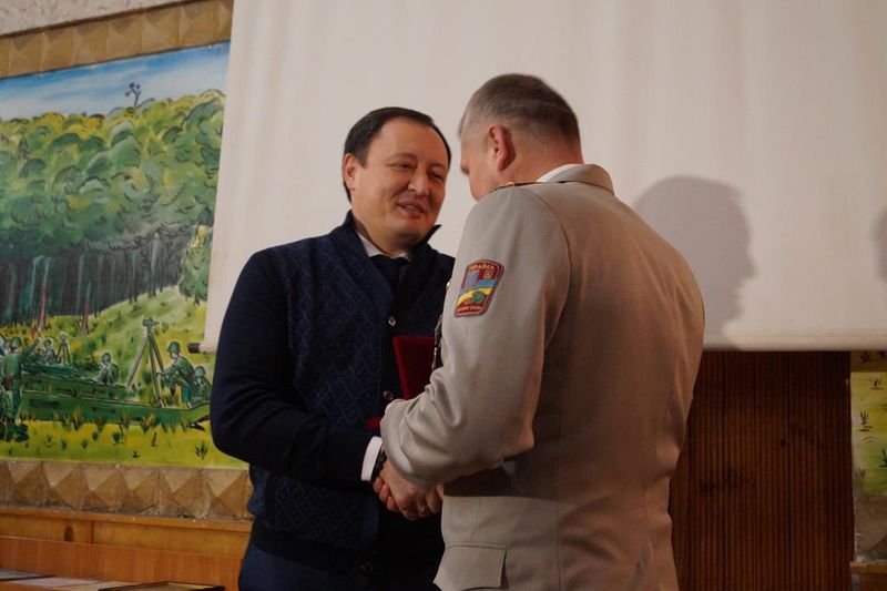 55-а артилерійська бригада імені генерал-полковника Василя Петрова відзначає 74-у річницю