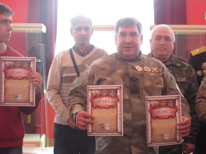 Бойовий прапор запорізького козацтва поповнив музейну експозицію