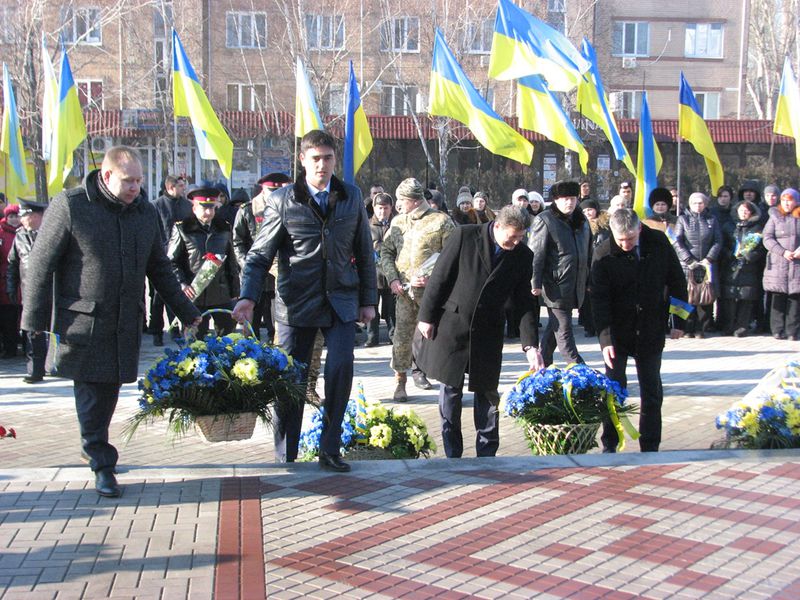 Запоріжці відзначають День соборності України