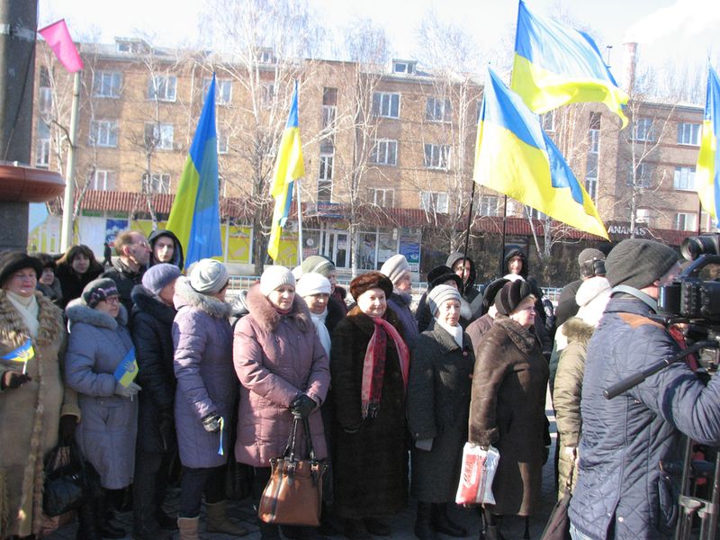 Запоріжці відзначають День соборності України