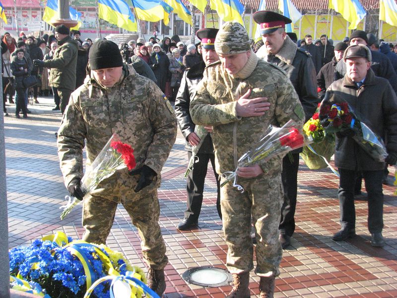 Запоріжці відзначають День соборності України