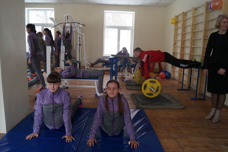 Для майбутніх  чемпіонів регіону - нові спортивні зали