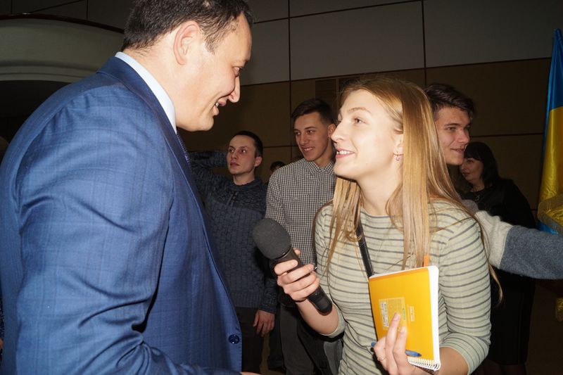 Костянтин Бриль провів зустріч зі студентами регіону