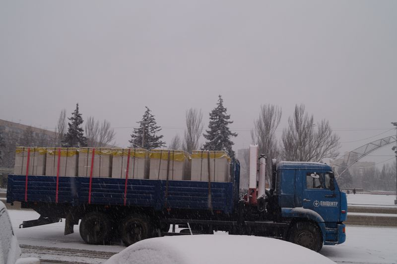 До Авдіївки рушив уже третій гуманітарний вантаж із Запорізької області