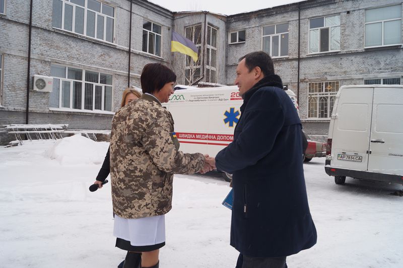 Запоріжці передали гуманітарну допомогу для військовослужбовців АТО 