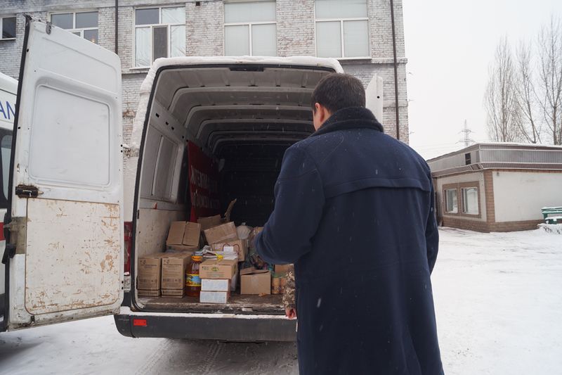 Запоріжці передали гуманітарну допомогу для військовослужбовців АТО 