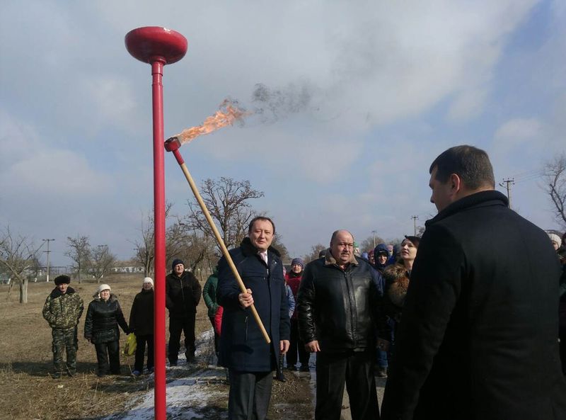 Газ для жителів Приазовського району -  мрія, яка стала реальністю