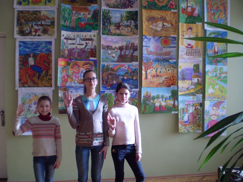 Малюнки юних запоріжців поїхали до столиці