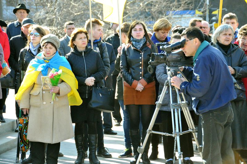 Запоріжці вшанували пам'ять великого Кобзаря   