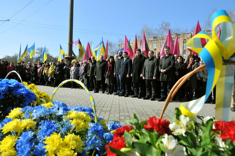 Запоріжці вшанували пам'ять великого Кобзаря   