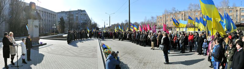 Запоріжці вшанували пам'ять великого Кобзаря   