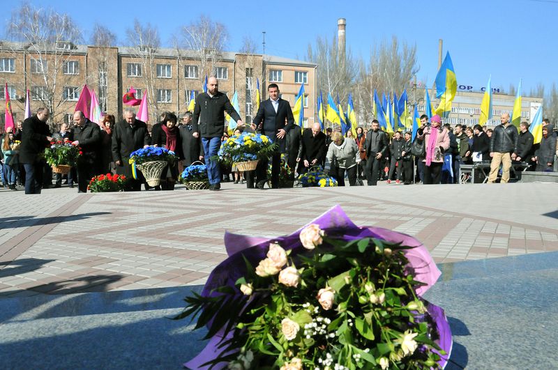Запоріжці вшанували пам'ять великого Кобзаря   