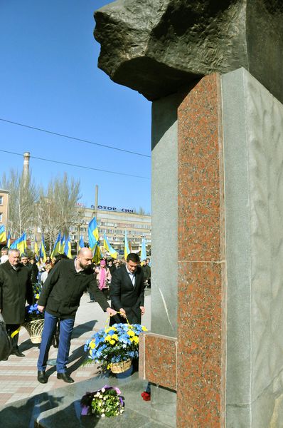 Запоріжці вшанували пам'ять великого Кобзаря   