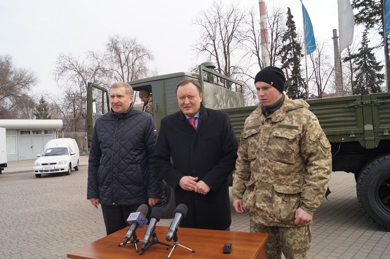 Запорізьким військовим передано ще одну одиницю відремонтованої техніки 