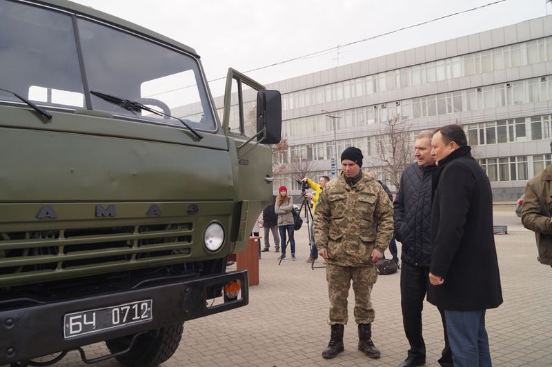 Запорізьким військовим передано ще одну одиницю відремонтованої техніки 