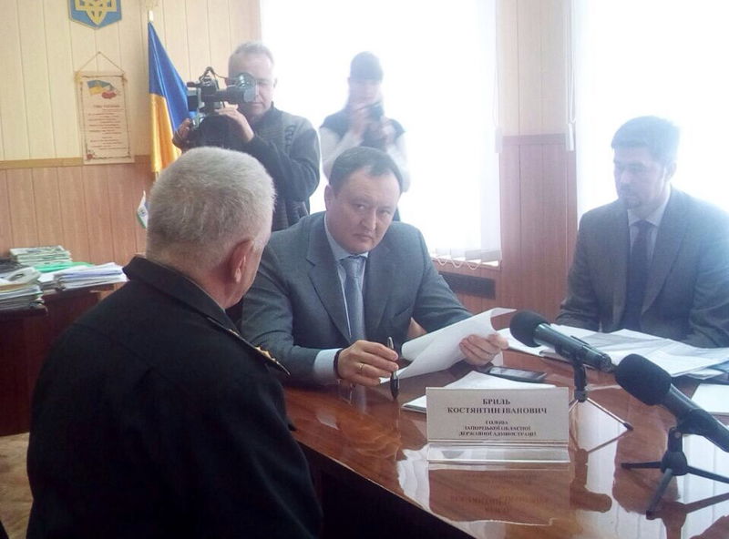 Костянтин Бриль прийняв жителів Приморського району