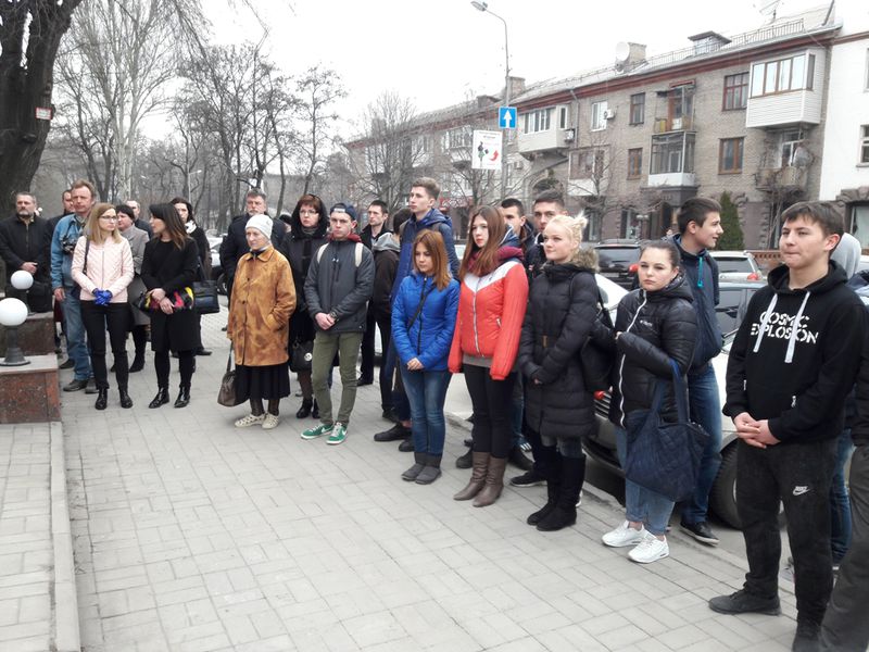 У Запоріжжі вшанували пам'ять героя АТО