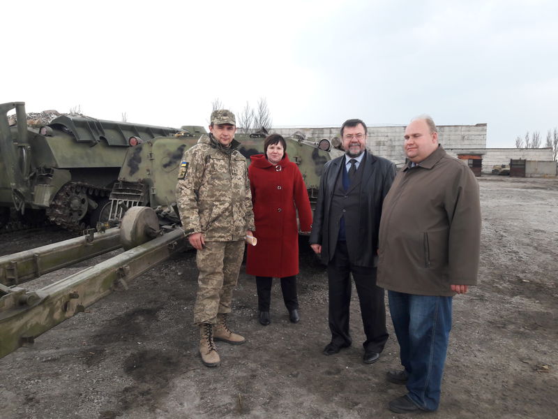 Морпіхи та артилеристи відзначили сторіччя Української революції