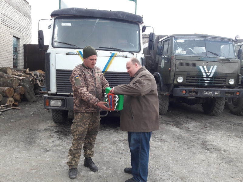 Морпіхи та артилеристи відзначили сторіччя Української революції