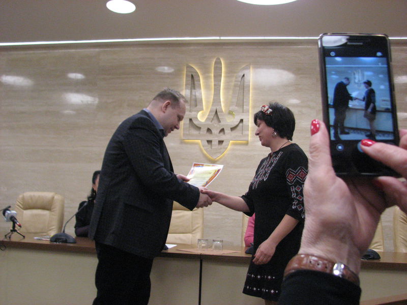 Нагороджено переможців обласного конкурсу «Патріотизм упродовж життя»