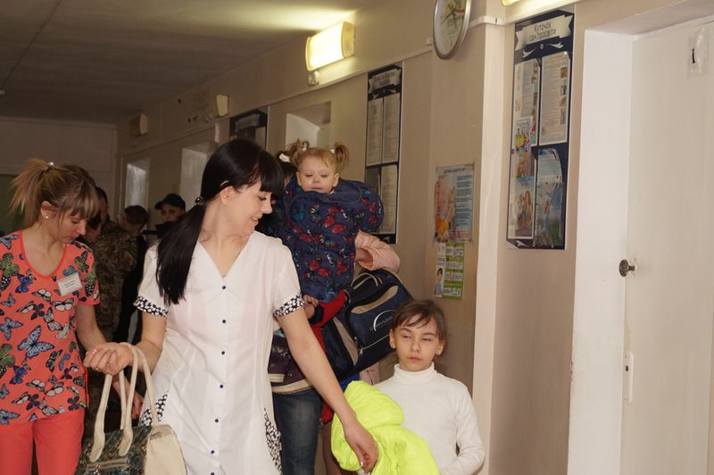 До Запоріжжя організовано перше безпечне доправлення дітей із зони АТО