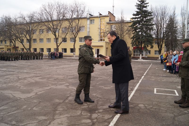 Костянтин Бриль привітав військовослужбовців напередодні Дня Нацгвардії