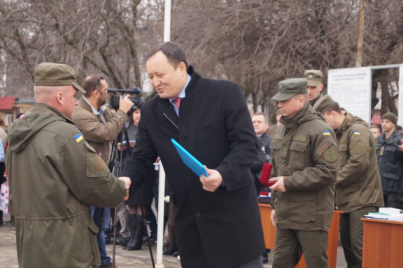 Костянтин Бриль привітав військовослужбовців напередодні Дня Нацгвардії