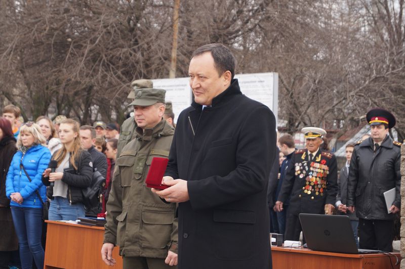 Костянтин Бриль привітав військовослужбовців напередодні Дня Нацгвардії
