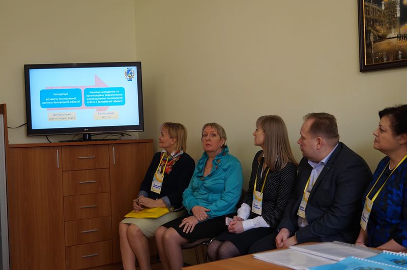Марина Порошенко: «Запорізькі школярі зможуть отримати якісні та доступні знання, які відповідають вимогам часу»
