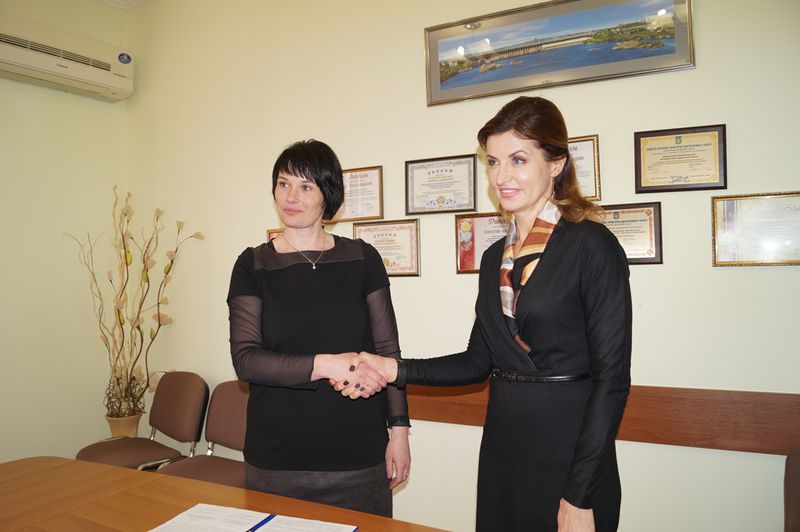 Марина Порошенко: «Запорізькі школярі зможуть отримати якісні та доступні знання, які відповідають вимогам часу»