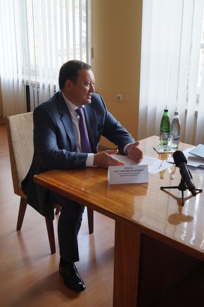 Оріхівські освітяни звернули увагу Костянтина Бриля на проблемні питання