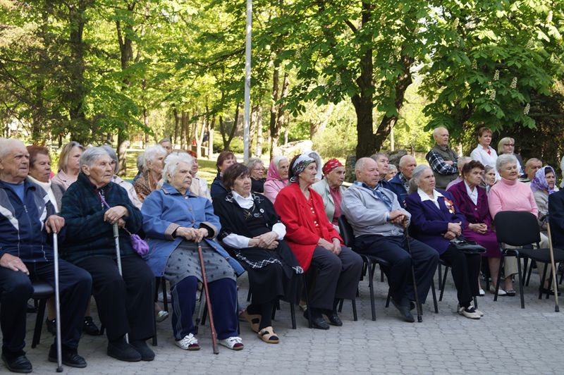 Ветеранів, які лікуються в обласному госпіталі, привітали з Днем Перемоги над нацизмом 