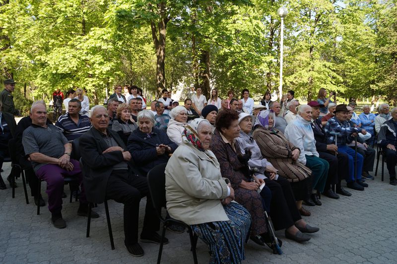 Ветеранів, які лікуються в обласному госпіталі, привітали з Днем Перемоги над нацизмом 