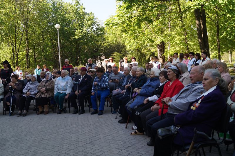 Ветеранів, які лікуються в обласному госпіталі, привітали з Днем Перемоги над нацизмом 