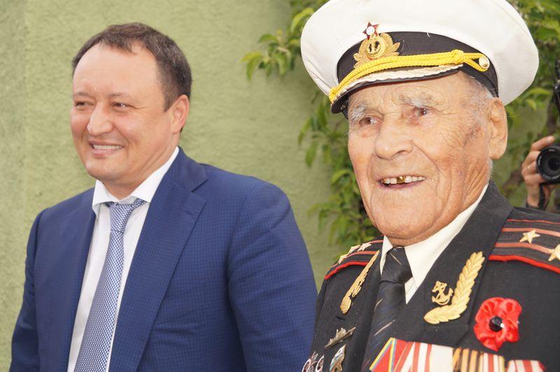 Ветеран Іван Залужний отримав привітання від Президента України з 99-річчям