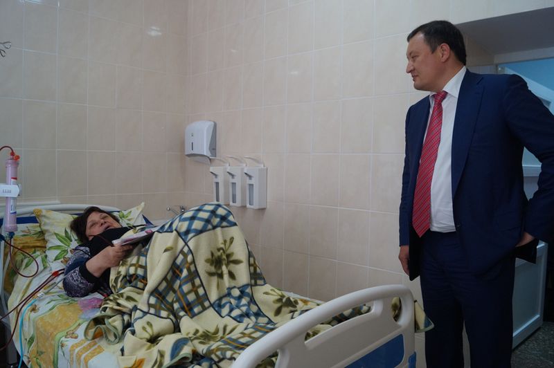 У гемодіалізному центрі обласної лікарні оновлено відділення