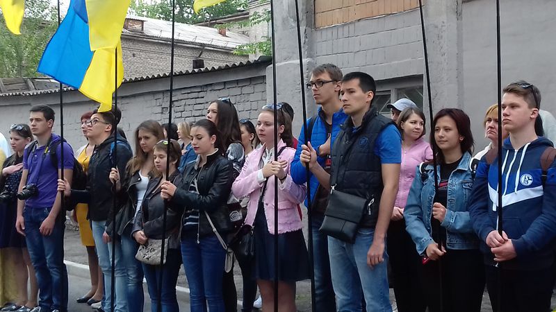 Запоріжці вшанували жертв комуністичного тоталітарного режиму