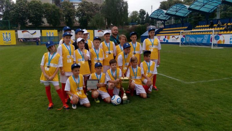 Енергодарські юні футболісти – володарі кубка UNICEF