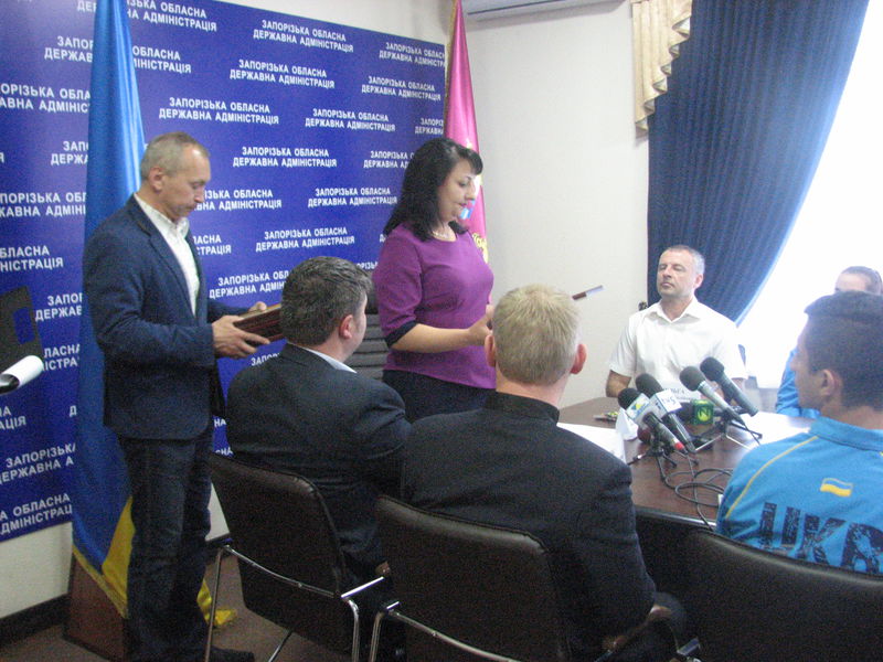 Обласна влада привітала запорізьких спортсменів - переможців чемпіонату Європи з ушу
