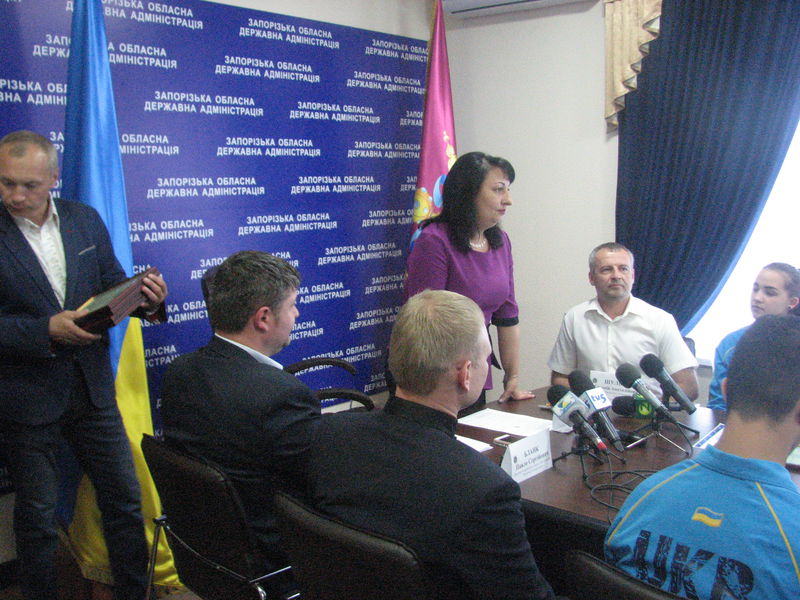 Обласна влада привітала запорізьких спортсменів - переможців чемпіонату Європи з ушу
