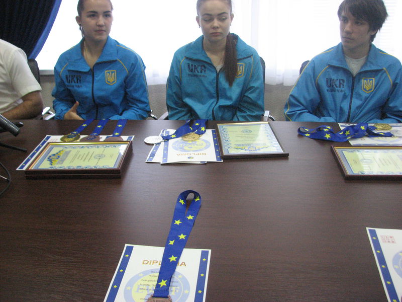 Обласна влада привітала запорізьких спортсменів - переможців чемпіонату Європи з ушу