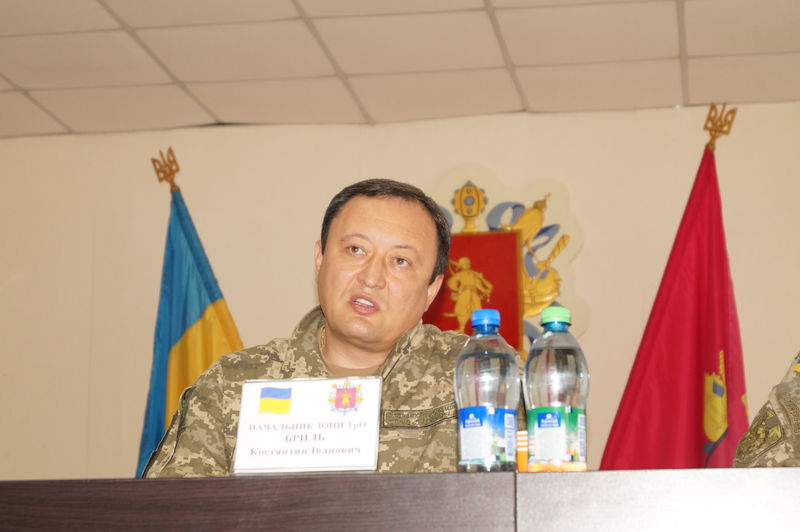 Костянтин Бриль: «Проведення командно-штабного навчання на території нашого регіону - це не тільки підготовка, але і перевірка нашої боєздатності»