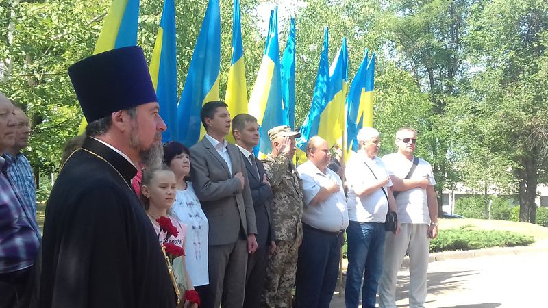 Пам'ять військовослужбовців, які загинули в  мирний час, вшанували в Запоріжжі