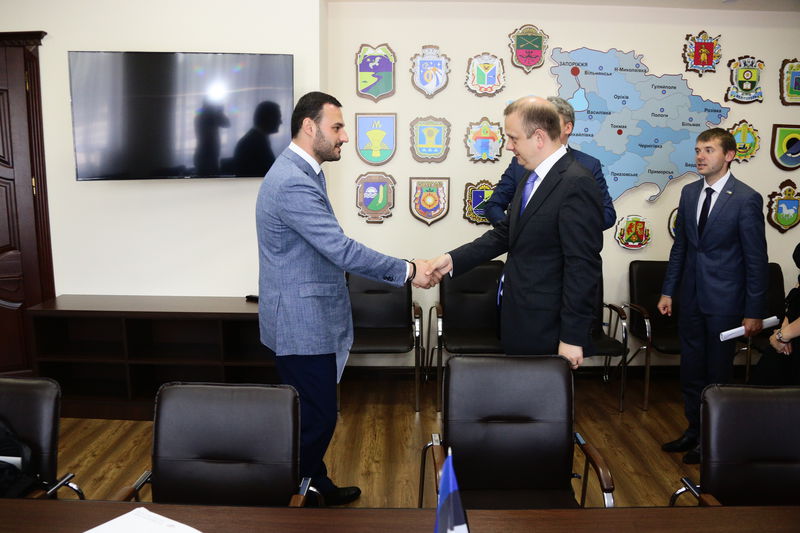 Запорізька область посилює співпрацю з Естонською Республікою