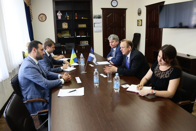 Запорізька область посилює співпрацю з Естонською Республікою